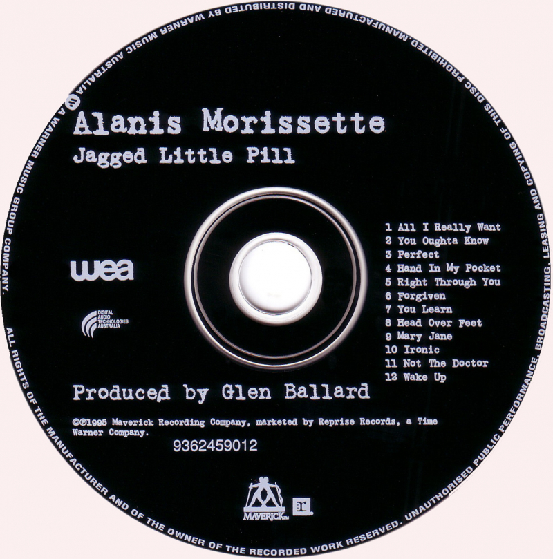 Jagged Little Pill - Alanis Morissette