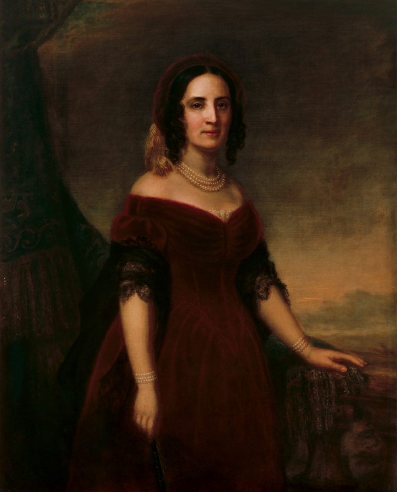 Photo: James Knox Polk's Wife  - wikipedia