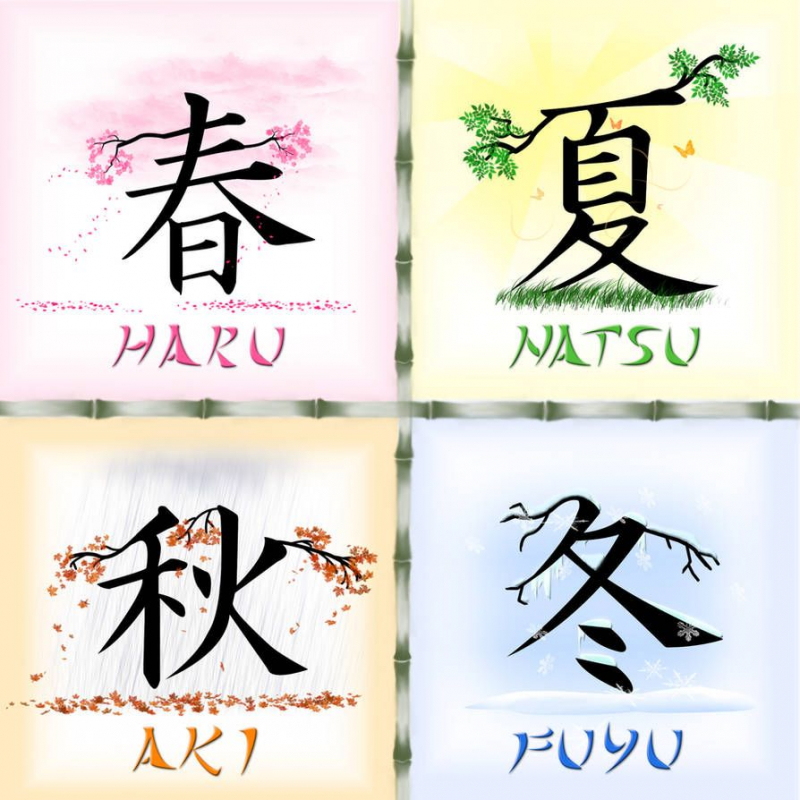Japanese Seasons. Photo: Deviantart.com