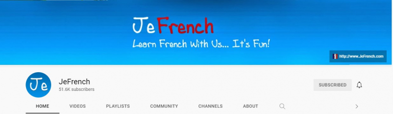 JeFrench provides beginners with a handful of mini French lessons- Screenshot photo