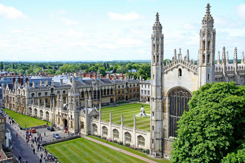 Photo: KIng's College Cambridge today - tripadvisor
