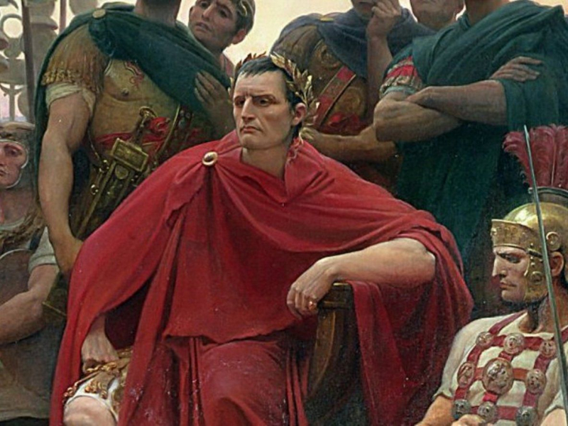 Photo: Julius Caesar and the Battle of Munda