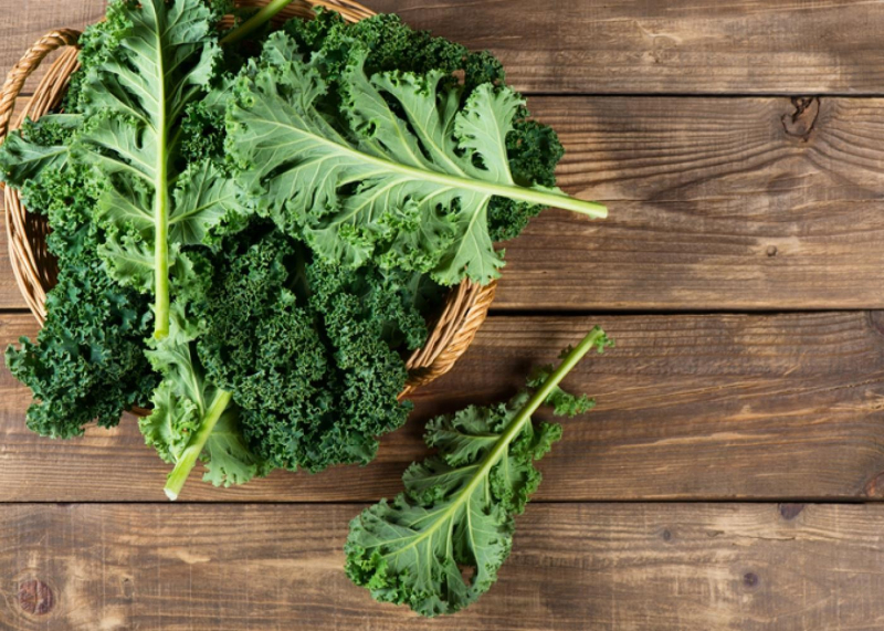 Quercetin and Kaempferol are powerful antioxidants found in kale