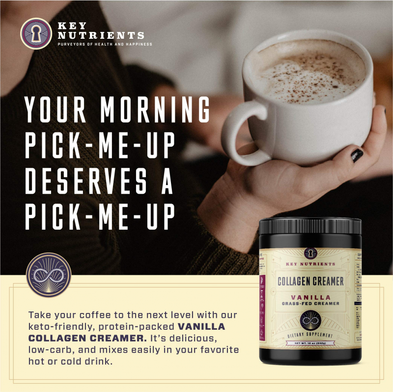 Screenshot of https://keynutrients.com/products/vanilla-collagen-creamer-for-coffee-grass-fed?variant=43900758327544