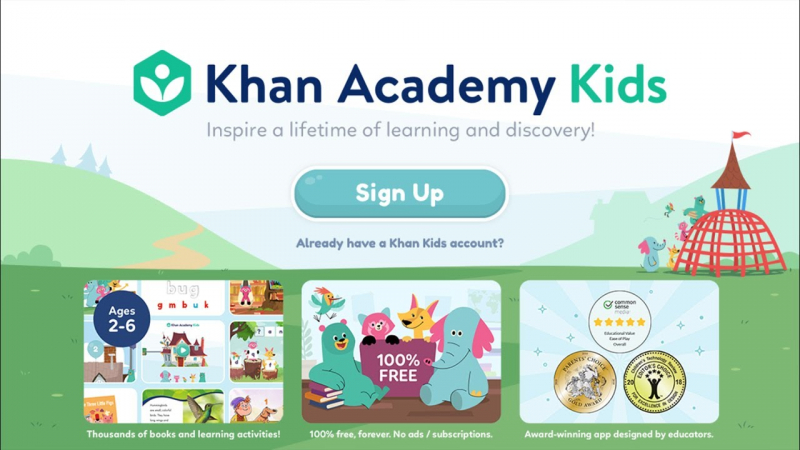 Khan Academy is known as a non-profit educational organization. Photo: khanacademy.org