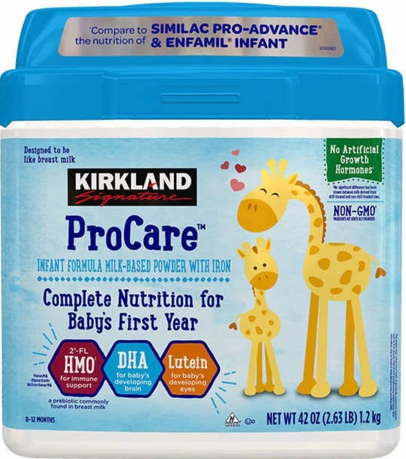 Kirkland Signature ProCare Non-GMO Infant Formula