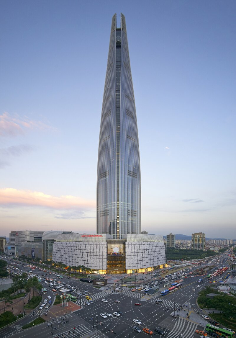Kohn Pedersen Fox designs Lotte World Tower, https://www.kpf.com/projects/lotte-world-tower
