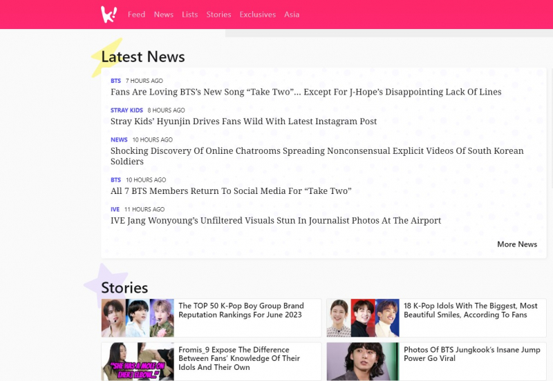 Screenshot of https://www.koreaboo.com/