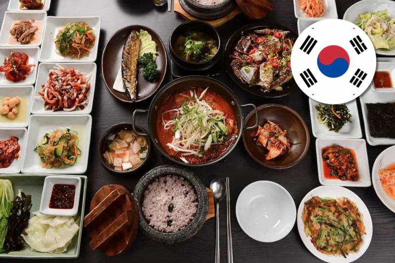 The diverse culinary background of Korea