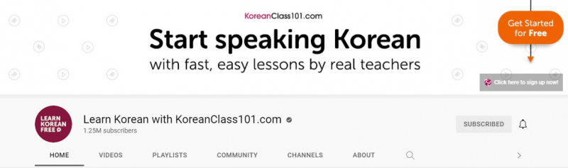 Start speaking Korean from the very first lesson with Learn Korean with KoreanClass101   Screenshort from Yotube
