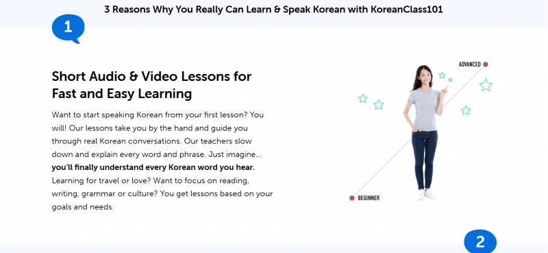 Screenshot of https://www.koreanclass101.com/