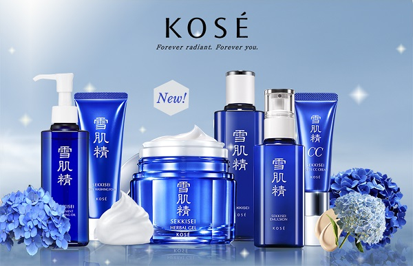 Kosé's skin care products