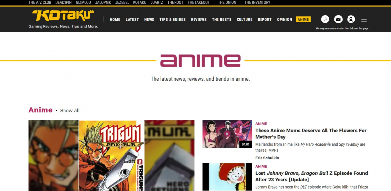 Top 75 Similar websites like animenewsnetwork.com and alternatives