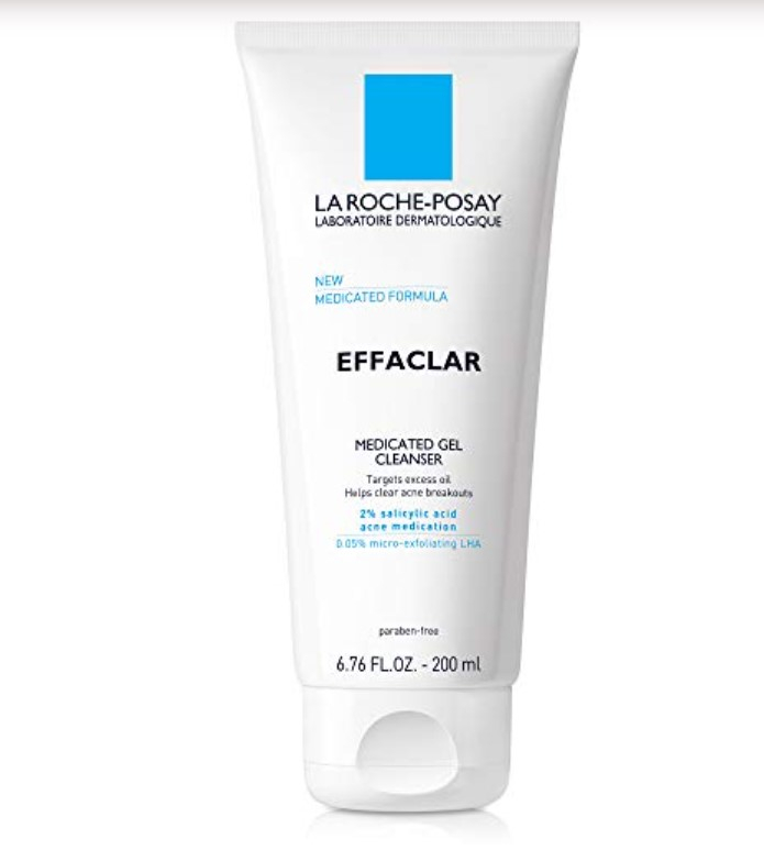 La Roche-Posay Effaclar Medicated Gel Cleanser,https://www.amazon.com/