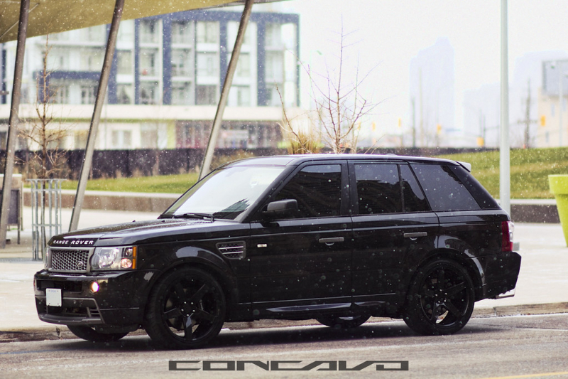 Range Rover Sport on Gloss Black 22x10.5 CW-5 -Photo on Flickr (https://www.flickr.com/photos/concavowheels/11453443133)