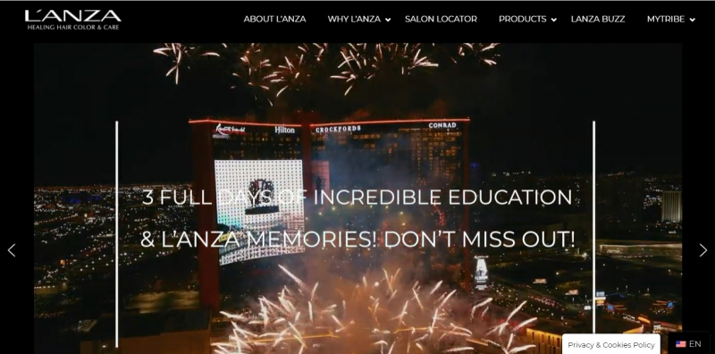 For more than 30 years, L'ANZA has pioneered some of the most cutting-edge, cutting-edge technologies the industry has ever seen - Screenshot photo