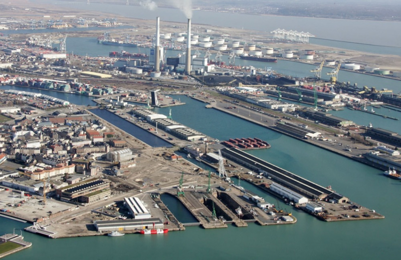 The Port of Le Havre (France)