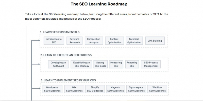Screenshot of Learningseo.io