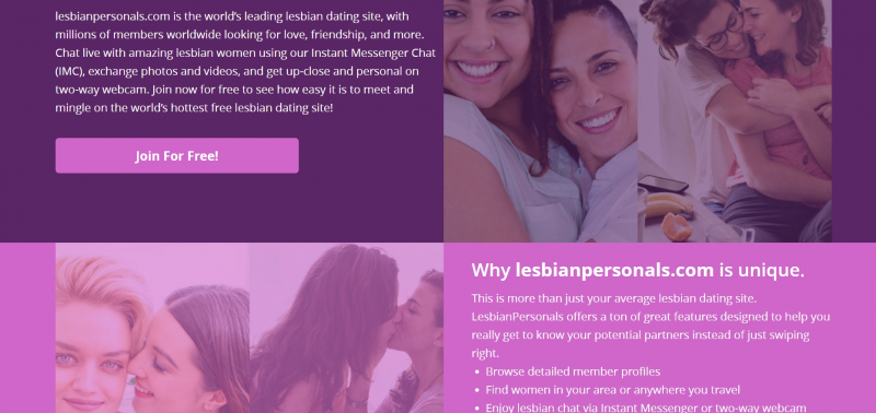 Screenshot via https://lesbianpersonals.com/
