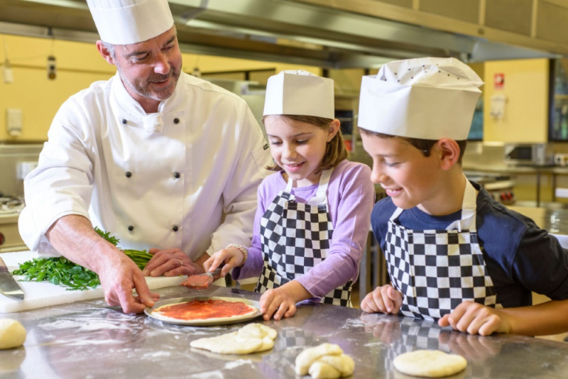 Let the kids take cooking courses