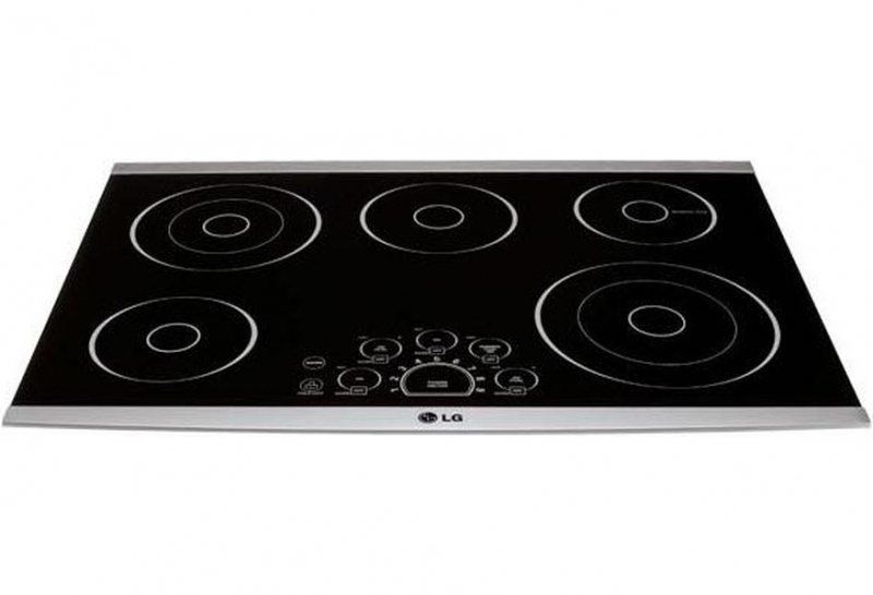 The cooktop is compact and sophisticated.