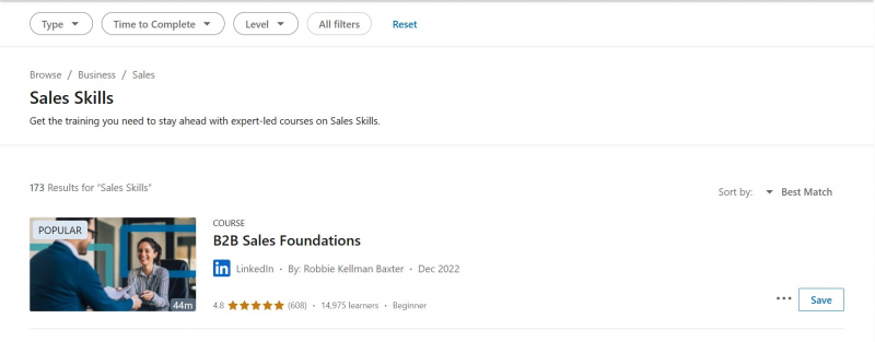 Screenshot of https://www.linkedin.com/learning/topics/sales-skills