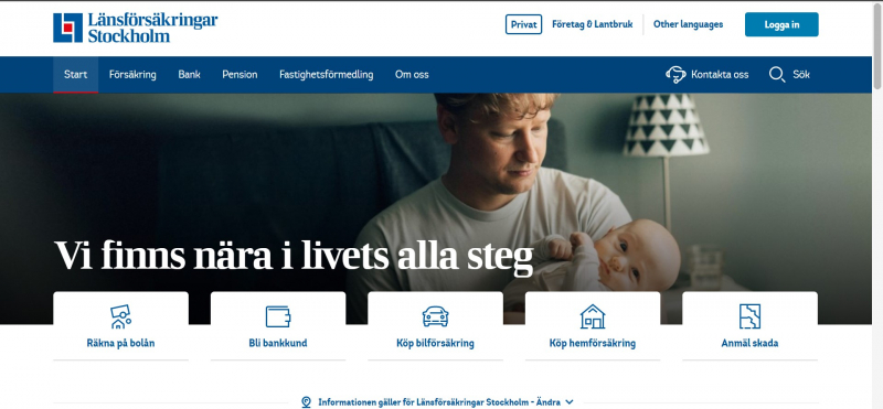 Screenshot via https://www.lansforsakringar.se/stockholm/privat/