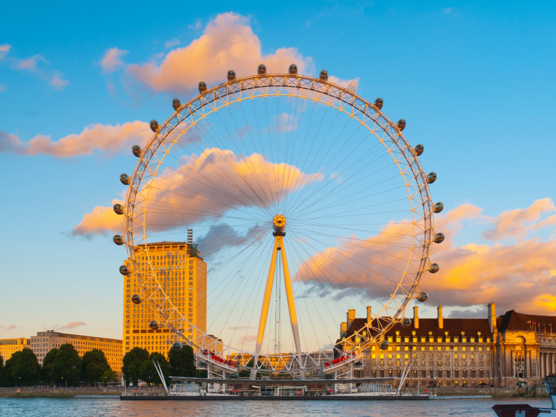London Eye - the biggest Ferris wheel
