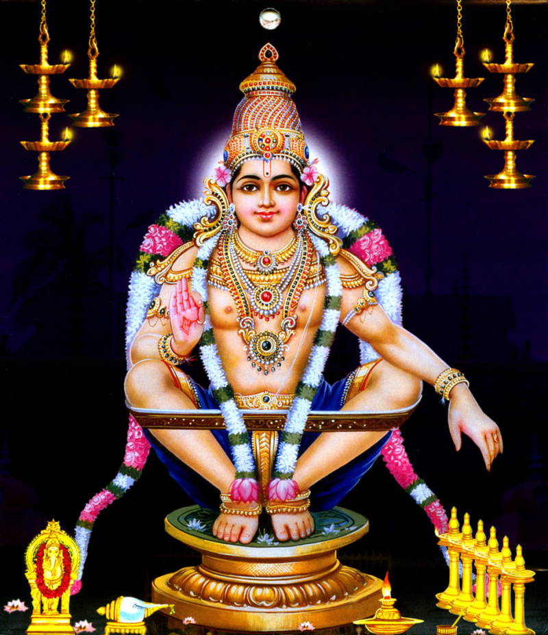 Photo:  Hindu Devotional Blog - Lord Ayyappa Hindu God