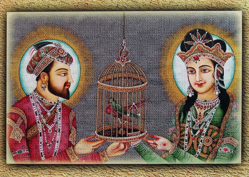Shah Jahan and Mumtaz Mahal - www.etajmahaltour.com