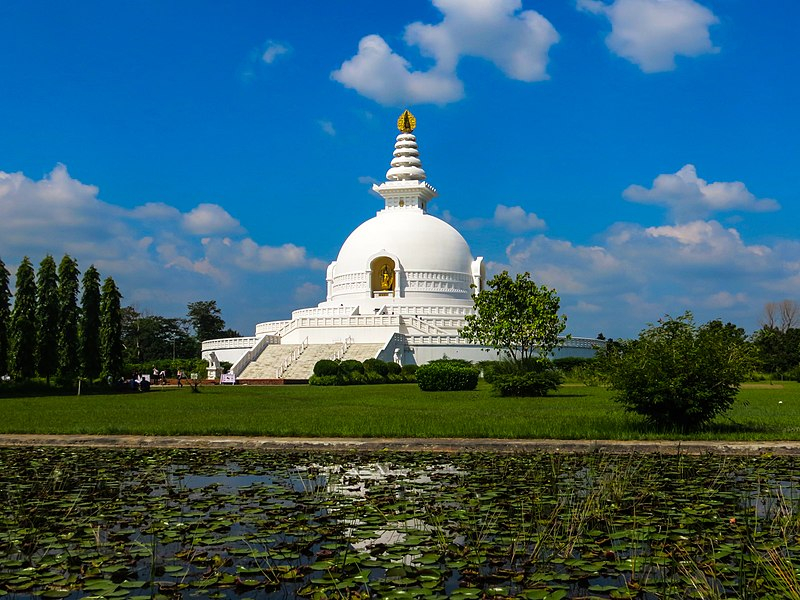 Photo by https://commons.wikimedia.org/wiki/File:Lumbini_Buddhist_pilgrimage_IMG_0678_18.jpg