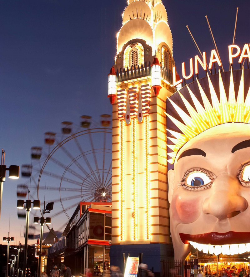 Luna Park- https://www.lunaparksydney.com/