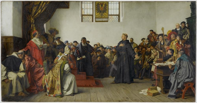 Luther at the Diet of Worm - Photo: commons.wikimedia.org