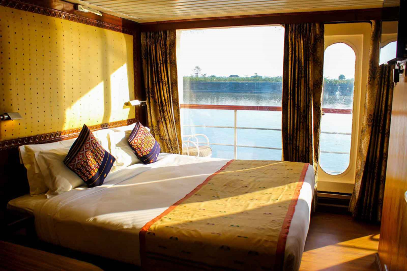 Elegantly decorated throughout, the boat has a relaxed and friendly atmosphere -  Adventure River Cruises