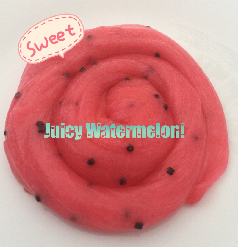 Make Some Juicy Watermelon Scented Slime - Photo via Pinterest