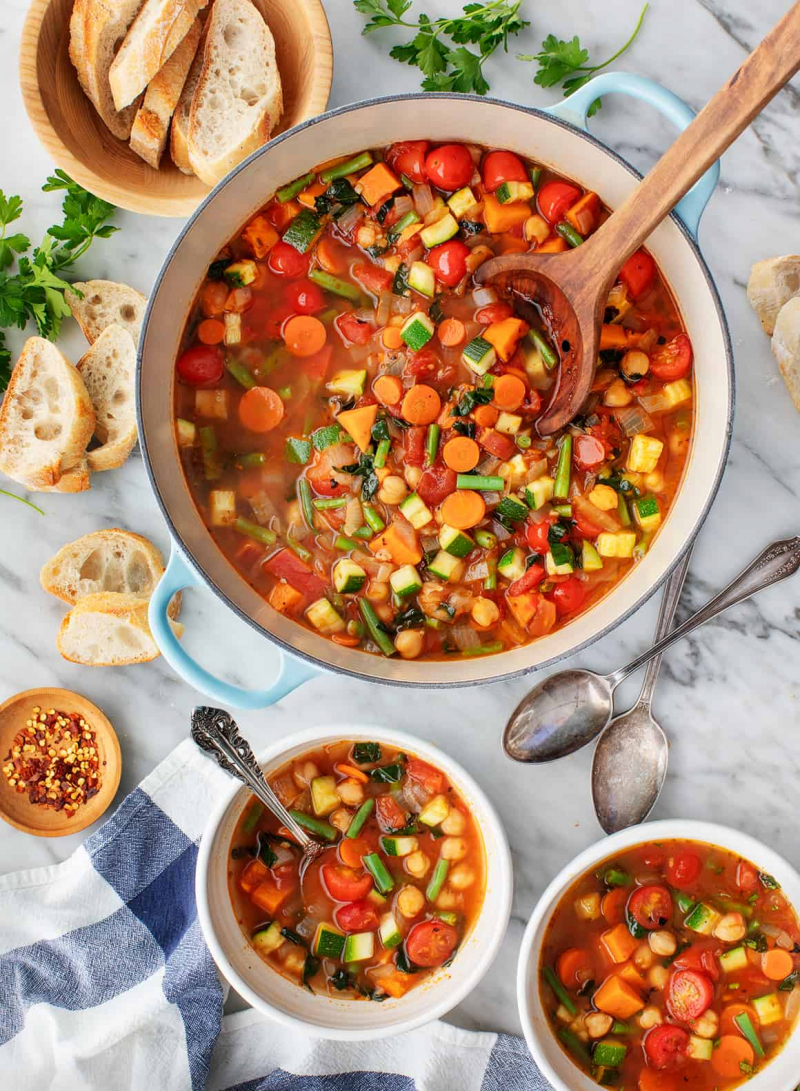 Make veggie-based soups