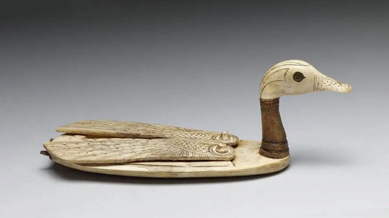 Duck Cosmetic Box, 1550-1196 BC - The Walters Art Museum, Baltimore