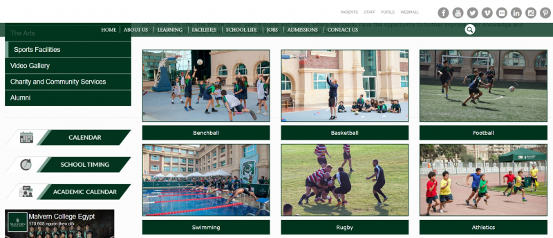 Screenshot of https://malverncollege.edu.eg/school-life/sports-facilities/