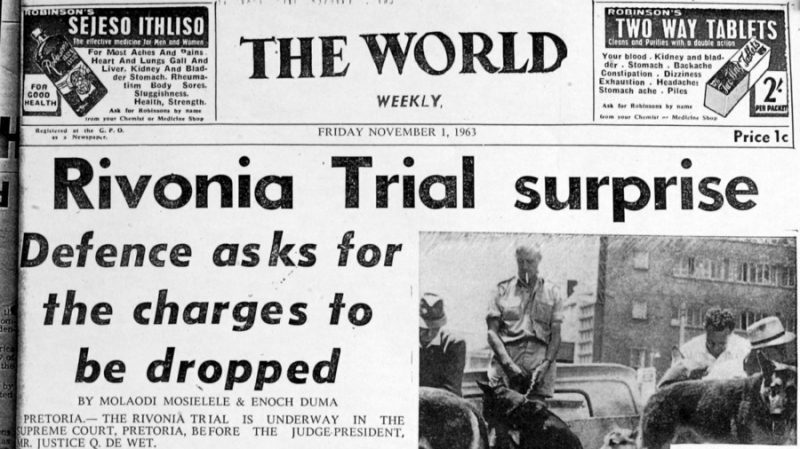 The Rivonia Trial -Photo: rt.com