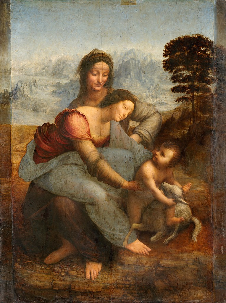 Photo: Virgin and Child with St. Anne - wikipedia.org