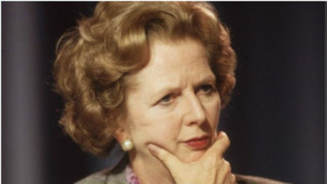 Photo:  BBC - Margaret Thatcher
