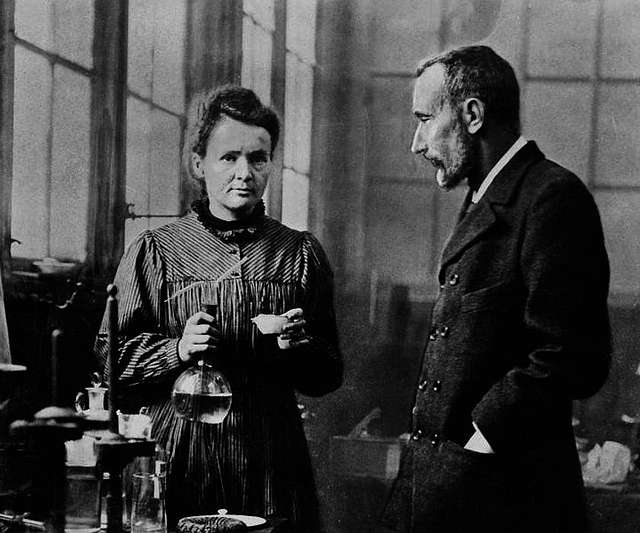 Photo on  Picryl (https://picryl.com/media/portrait-of-marie-curie-and-pierre-curie-0b35dd)