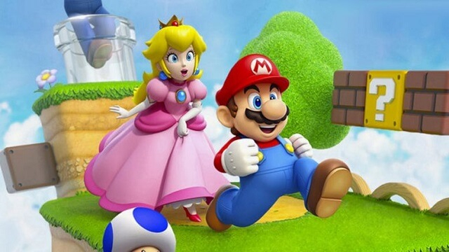 Mario And Peach (Super Mario Bros.)