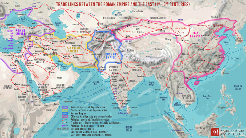 Image from https://www.worldhistory.org/Silk_Road/