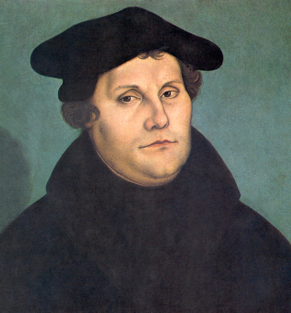 Photo:  Wikipedia - Martin Luther by Cranach