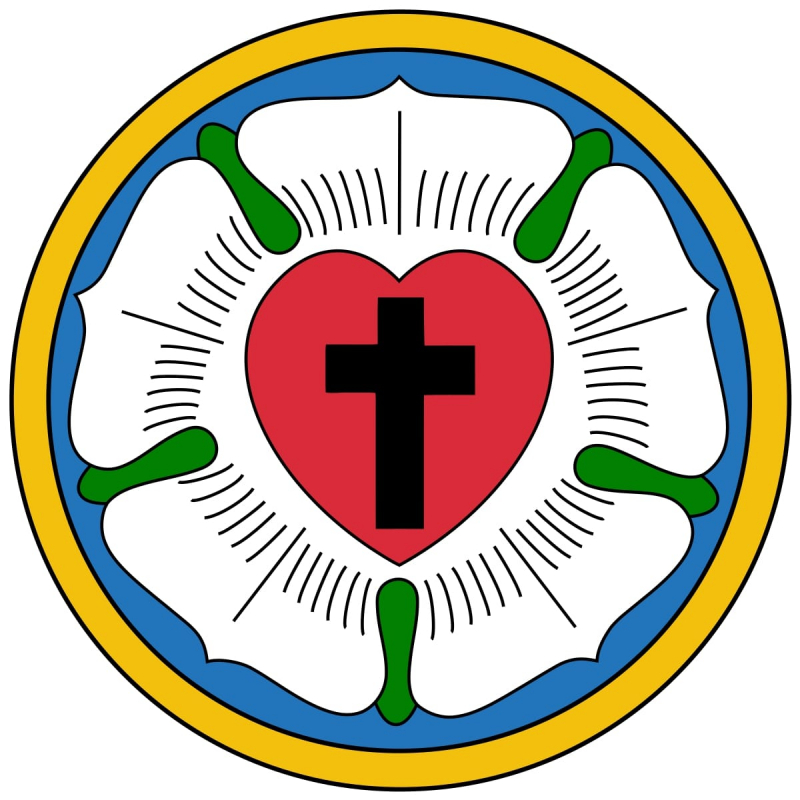 The Luther seal or Luther rose as the symbol of Lutheranism - Photo: wikipedia.org