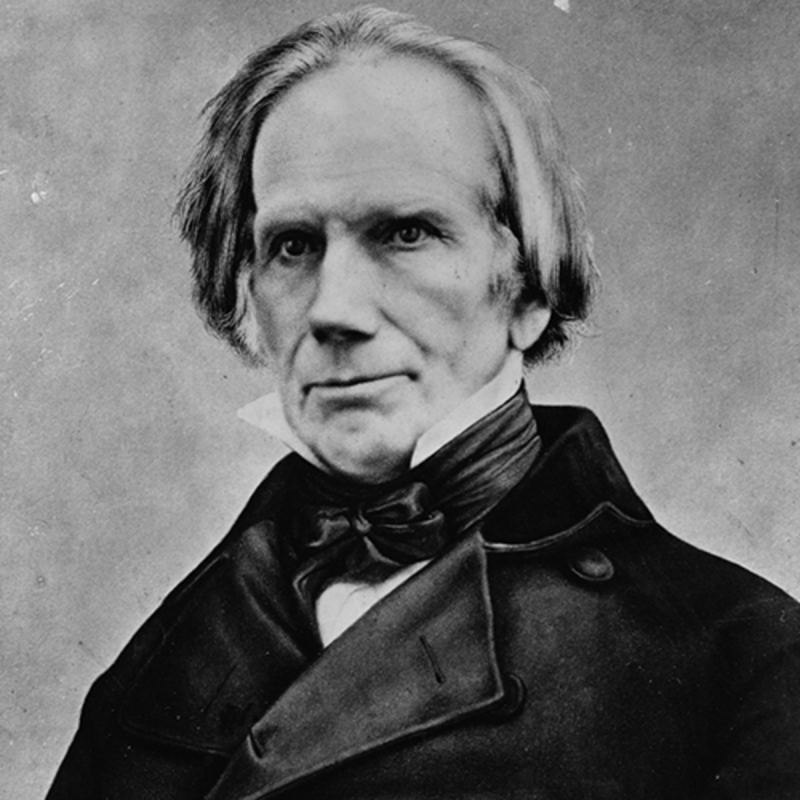 Photo: portrait of Henry Clay - biography