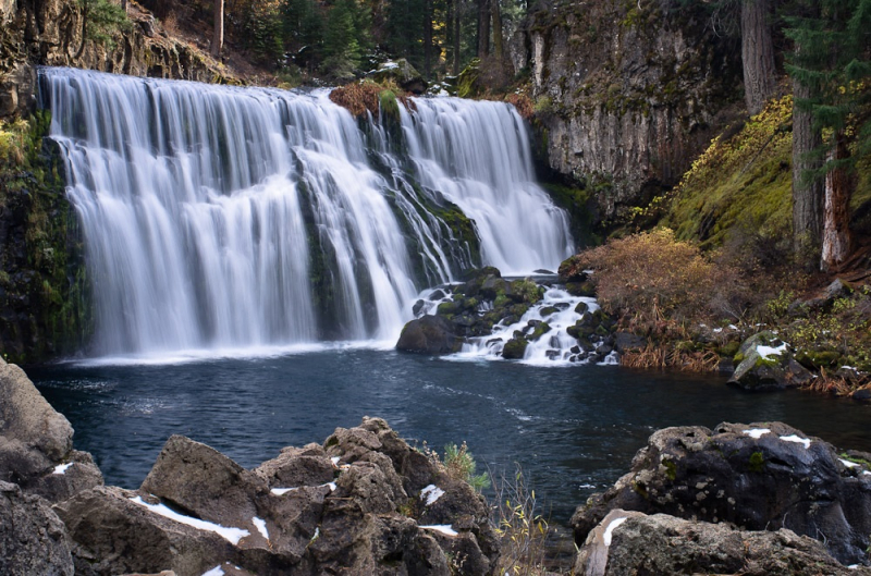 McCloud Falls, Shasta-Trinity National Forest