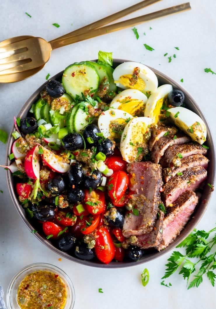 One of many tasty recipes inside: Mediterranean Niçoise Salad (Via: ChefDeHome.com)