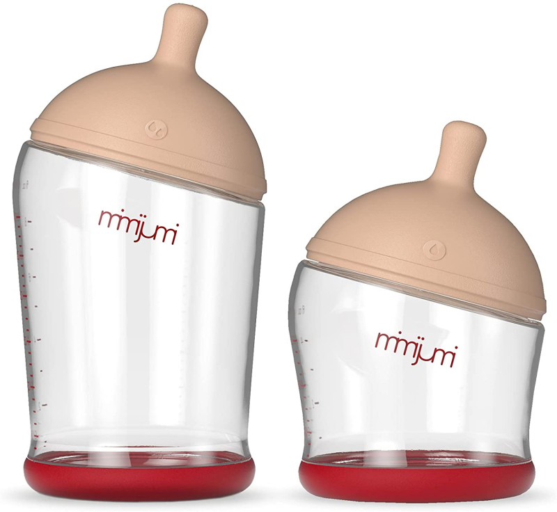 mimijumi Starter Set Breastfeeding Baby Bottles